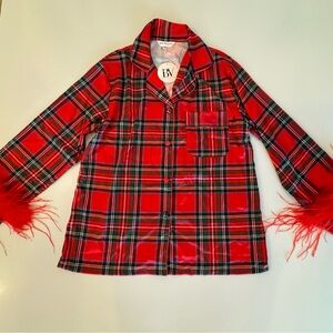 Bon Viviana Plaid Holiday Pajamas